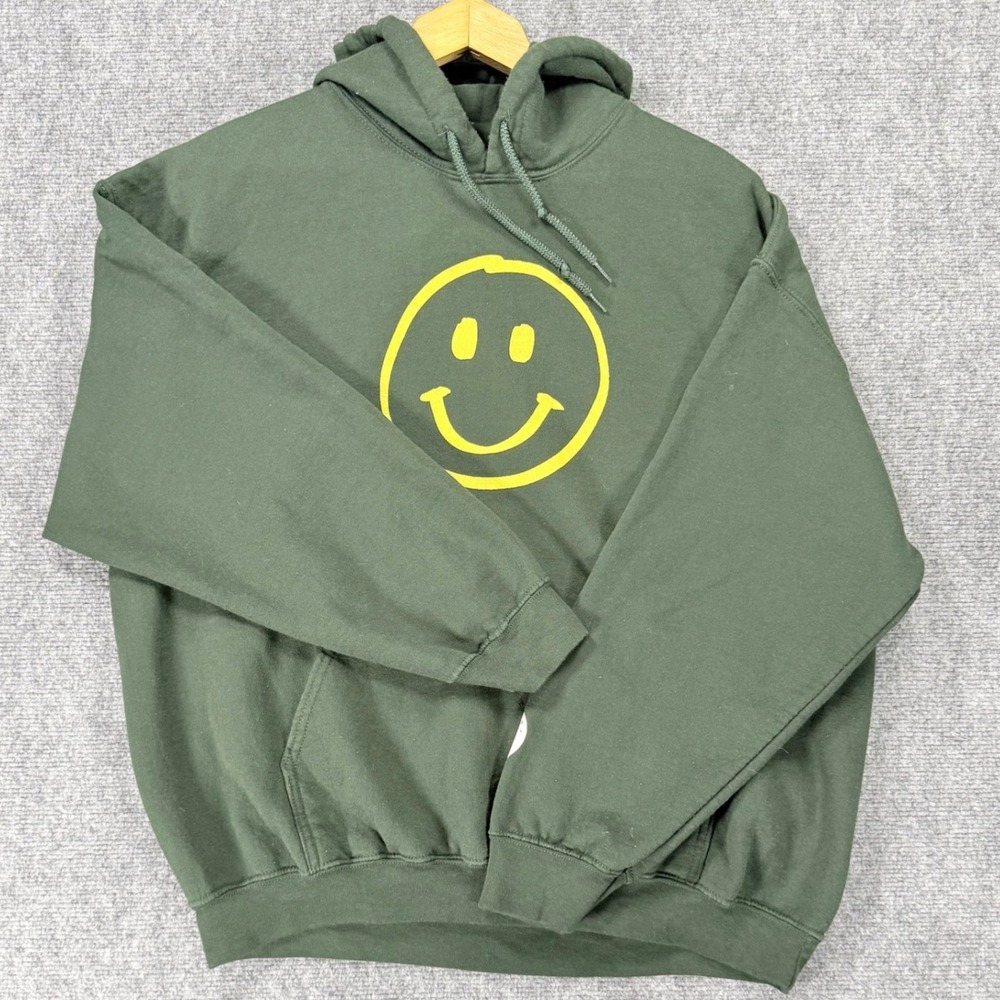 Theo Von Onward Nation Be Good To Yourself XL Sage Green Graphic Hoodie